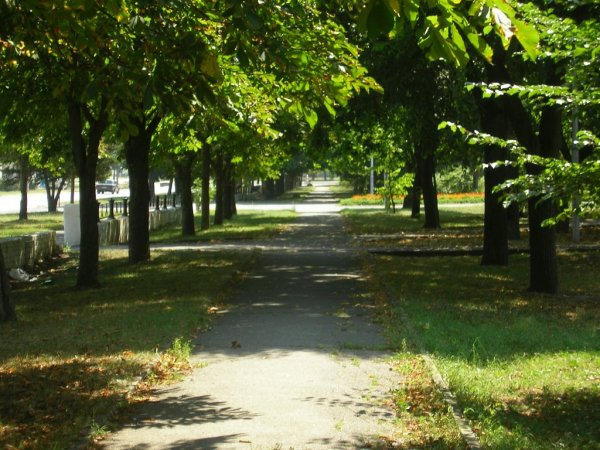 Осень в Майкопе парк