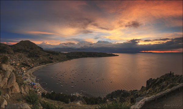 Боливия озеро Титикака