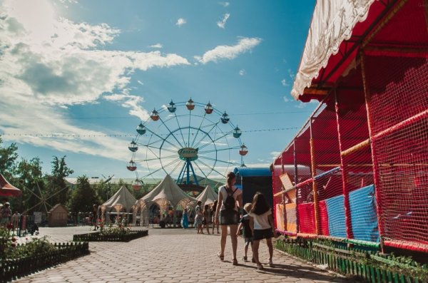 Тополя Оренбург аттракционы