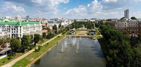 Парк черное озеро Казань Казань