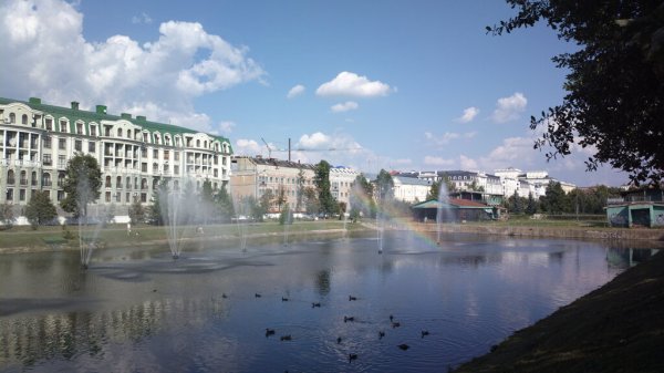 Парк черное озеро Казань Казань