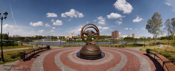 Мытищи парк у реки Яуза