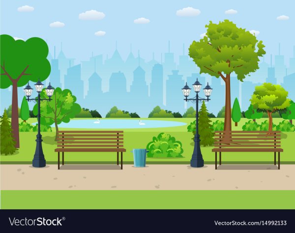 Парк мультяшный