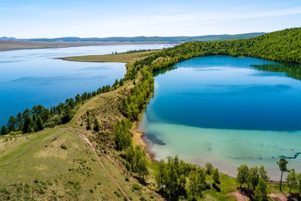 Озеро круглое Шарыповский район