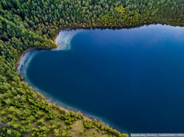 Озеро круглое Красноярский край