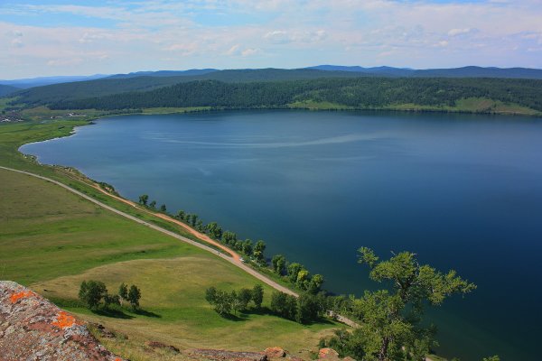 Большое озеро Красноярский край Шарыповский район