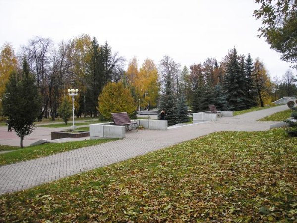 Сад Александра Матросова Уфа