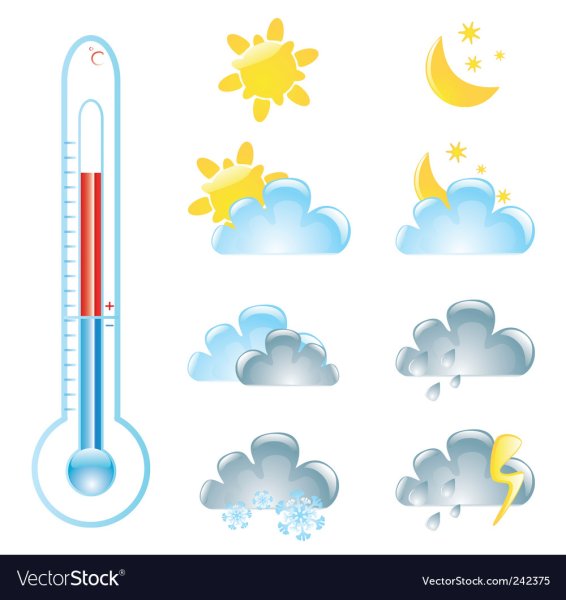 Градусник для календаря природы в детском саду