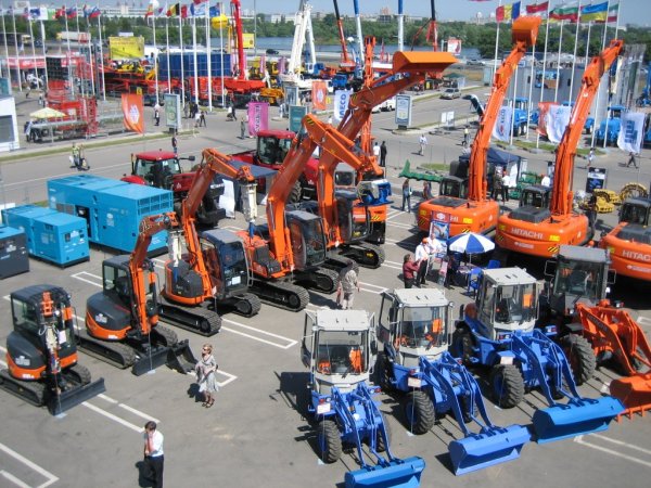 Автопарк строительной техники