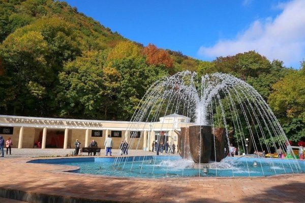 Фонтан Курортный парк Железноводск