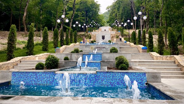 Железноводск парк каскадная лестница