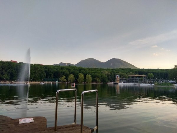 Железноводск парк с озером