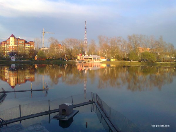 Белое озеро в г. Томске