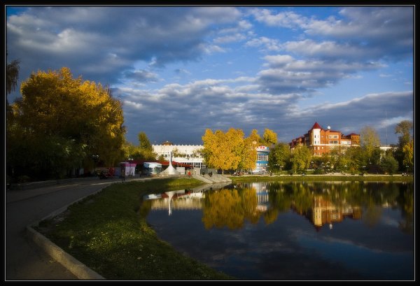 Белое озеро Томск парк