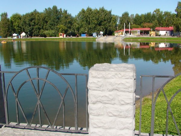 Белое озеро Томск парк
