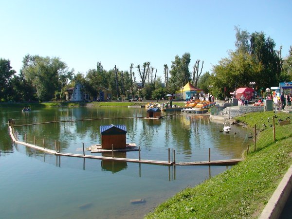 Белое озеро Томск парк