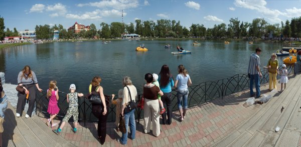 Город Томск белое озеро
