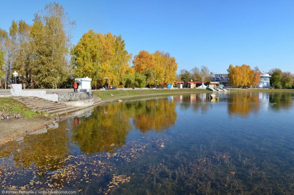 Сад белое озеро, Томск