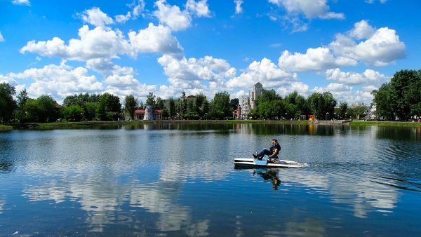 Белое озеро Томск парк