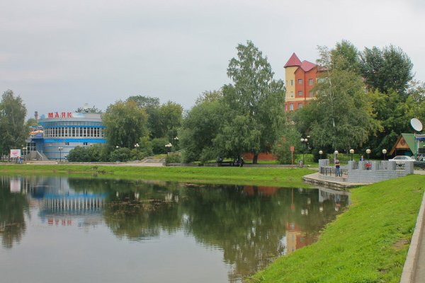 Озеро белого озера Томска