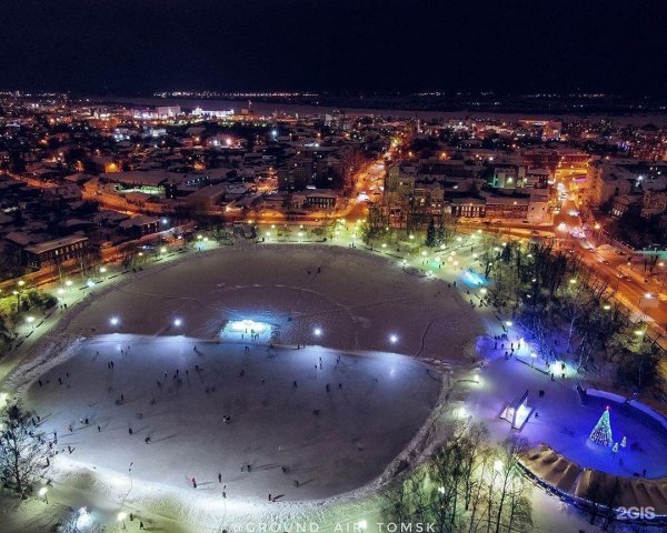 Город Томск белое озеро