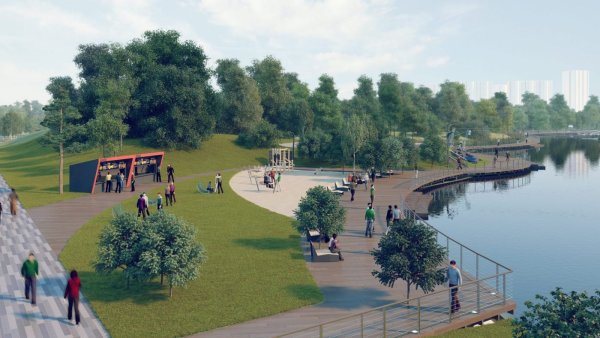 Набережная Пехорка Балашиха