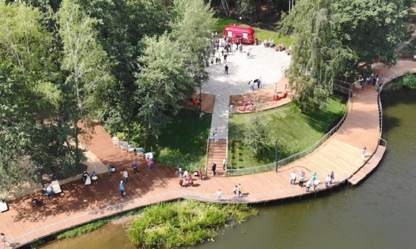 Парк Пехорка Балашиха набережная