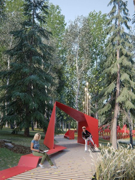 Балашиха Московская область парк Пехорка