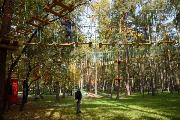 Парк Пехорка в Балашихе детская площадка