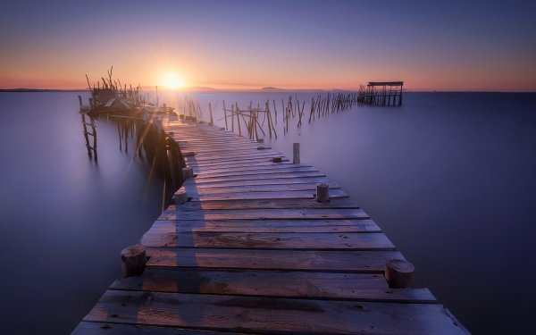 Красивый причал