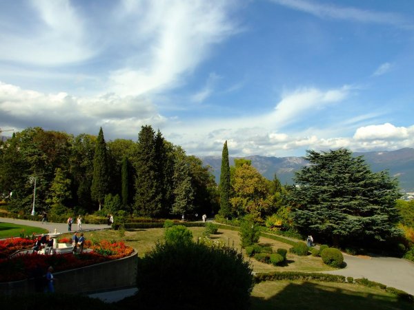 Ливадийский парк Ливадия Крым