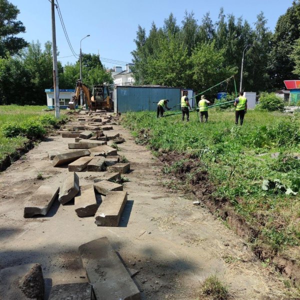 Парк Талалихина Подольск реконструкция