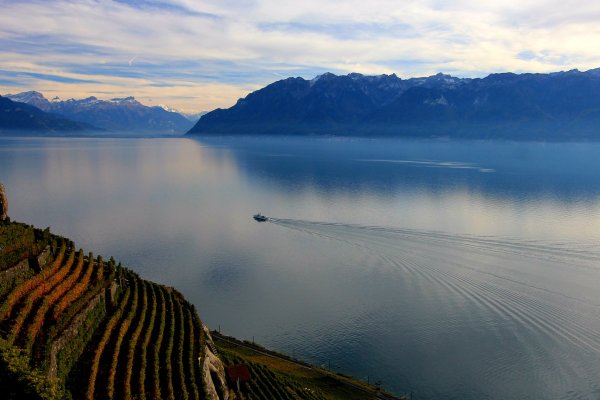 Женевское озеро Швейцария