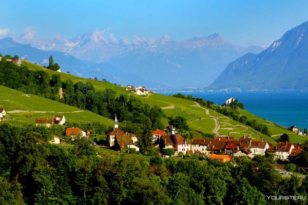 Швейцарские Альпы Женева