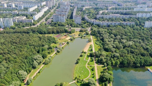 Парк Новогиреево Терлецкие пруды