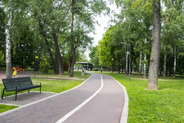 Гончаровский парк сцена