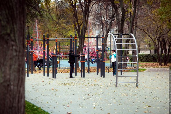 Парк на улице Руставели