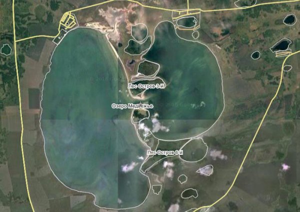 Курорт озеро Медвежье Курганская