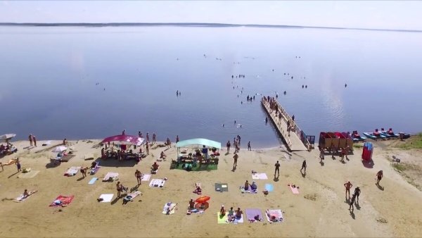 Курорт озеро Медвежье Курганская область