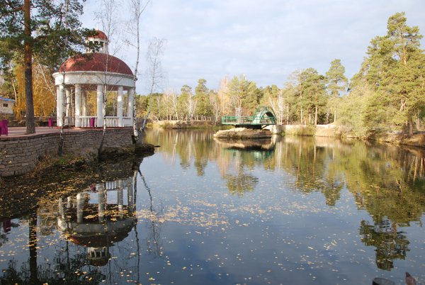 Ротонда Челябинск парк Гагарина