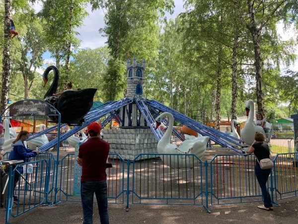 Парк Гагарина Стерлитамак аттракционы