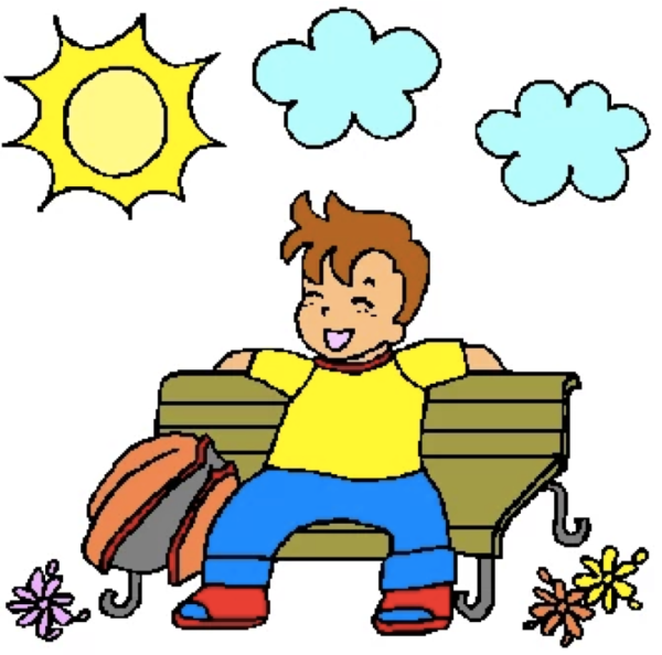 Иллюстрация тепло для детей