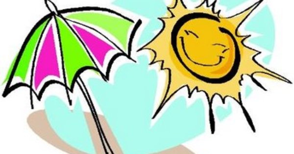 Жаркое лето рисунок