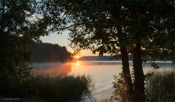 Озеро Лепельское Беларусь