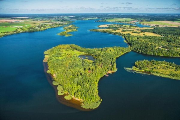 Остров Лоде в Беларуси