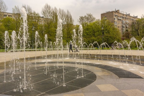 Бабушкинский парк Фонтанная площадь