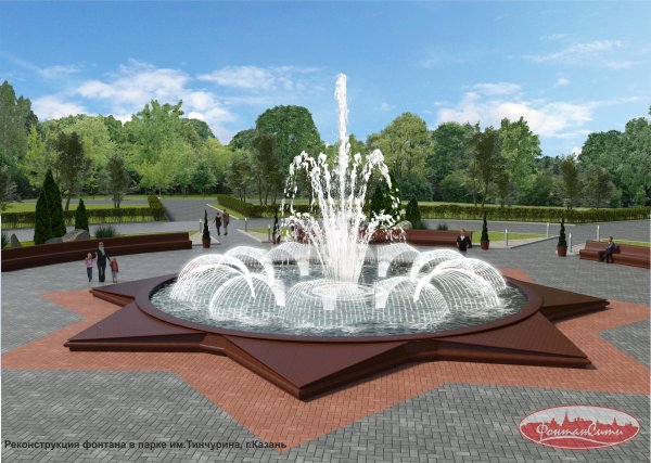 Ульяновск Винновская роща фонтан