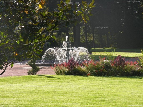 Парк с фонтаном