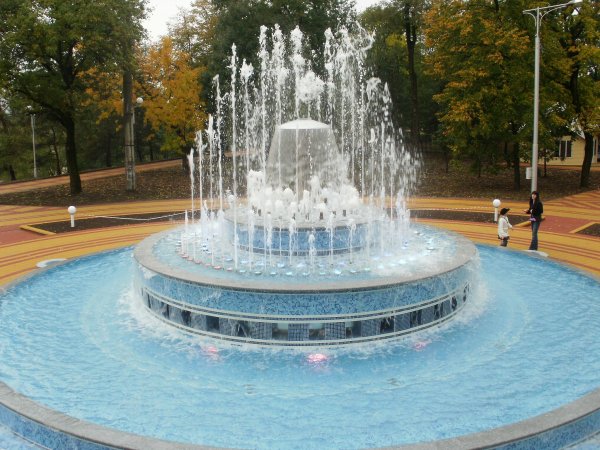 Майкоп фонтан в парке