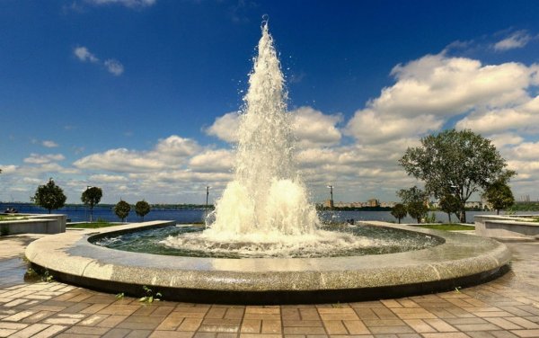 Парк Шевченко фонтан